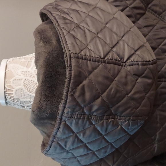 METAPHOR Hooded Zippered Puff Jacket - Picture 8 of 16
